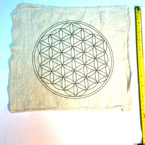 Crystal  Grid Cloth/ Flower Of Life